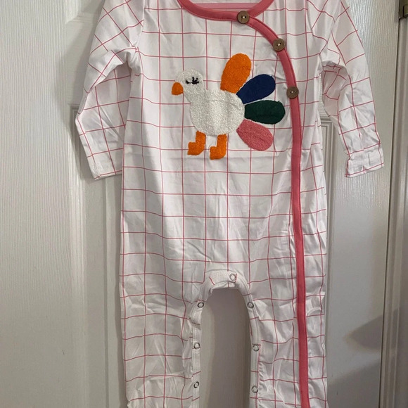 NWT Thanksgiving Romper - Picture 3 of 6